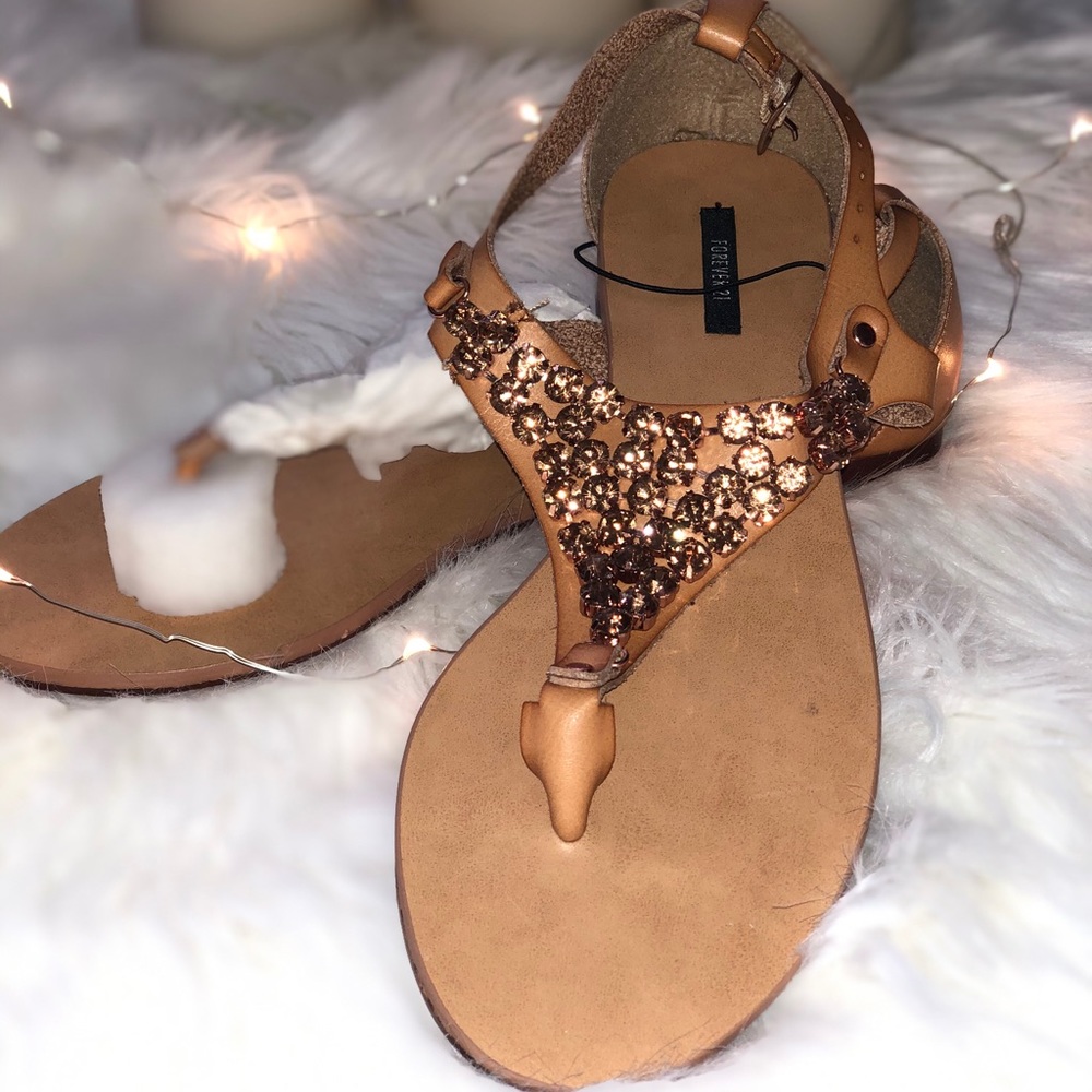 💫✨Forever 21 Bling Sandals💫✨